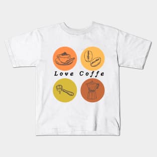 Love coffe Kids T-Shirt